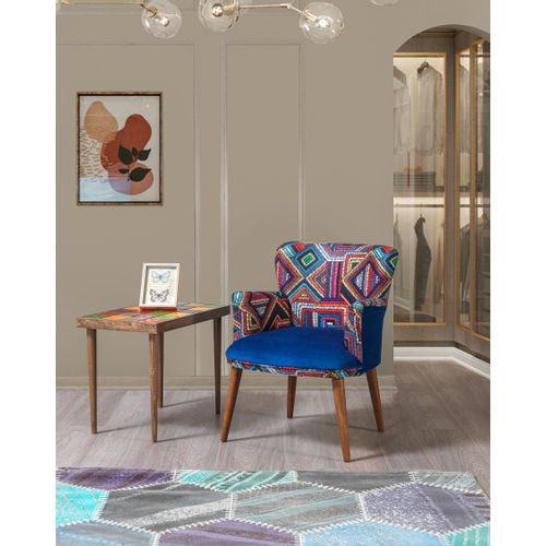 Pandia Home Fotelja Bienvelle Blue slika 1