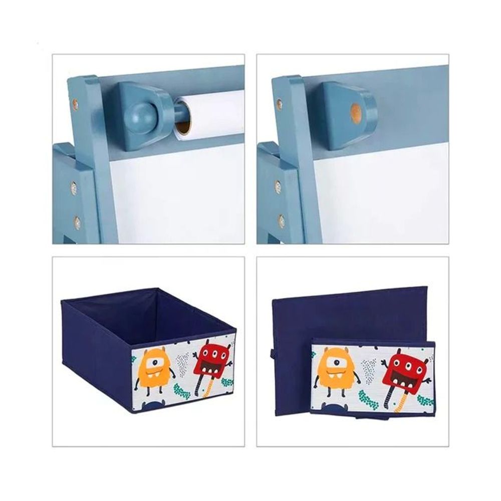 Kinder Home Drvena magnetna tabla za crtanje Monster slika 6