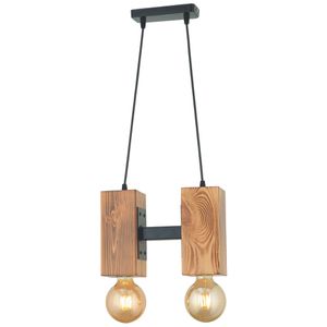 Carina 2Li Yanık Avize Orah/Black Chandelier