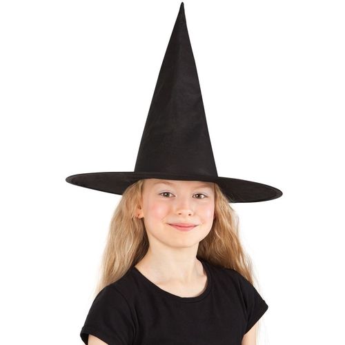 Kapa za vješticu crna dječja slika 1
