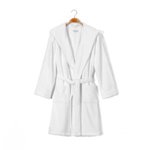 L'essential Maison Chicago Hooded - White White Bathrobe