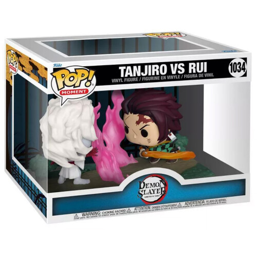 Funko Pop Moment: Demon Slayer - Tanjiro protiv Rui slika 1