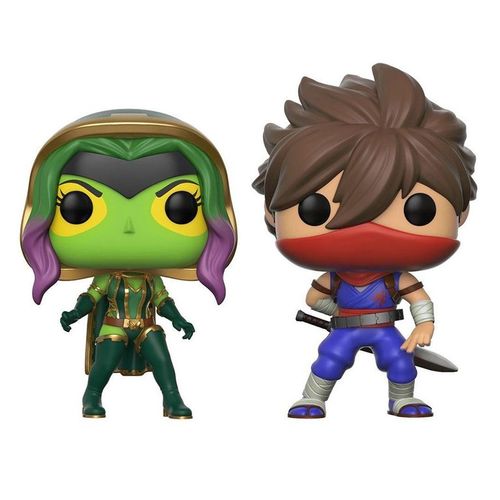 Capcom vs Marvel POP! Vinyl 2-Pack Gamora vs Strider slika 1