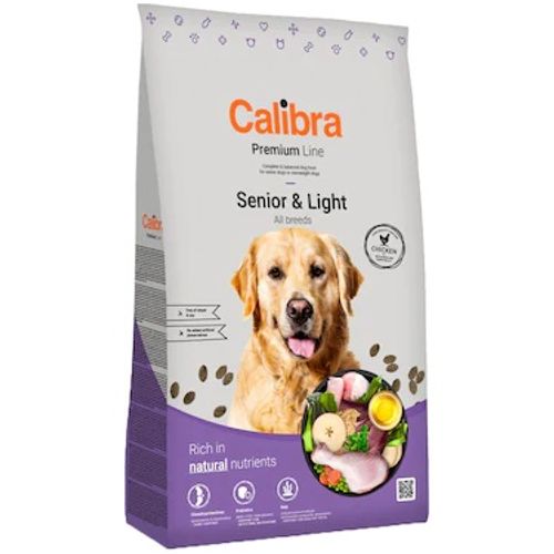 Calibra Dog Premium Line Senior & Light, hrana za pse 12kg slika 1