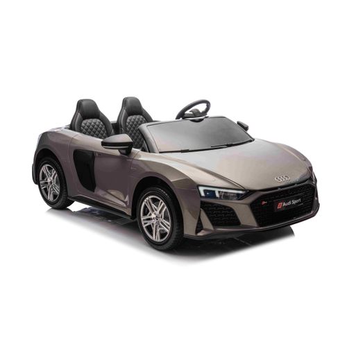 Licencirani auto na akumulator Audi R8 Spyder LIFT - dvosjed - sivi slika 9