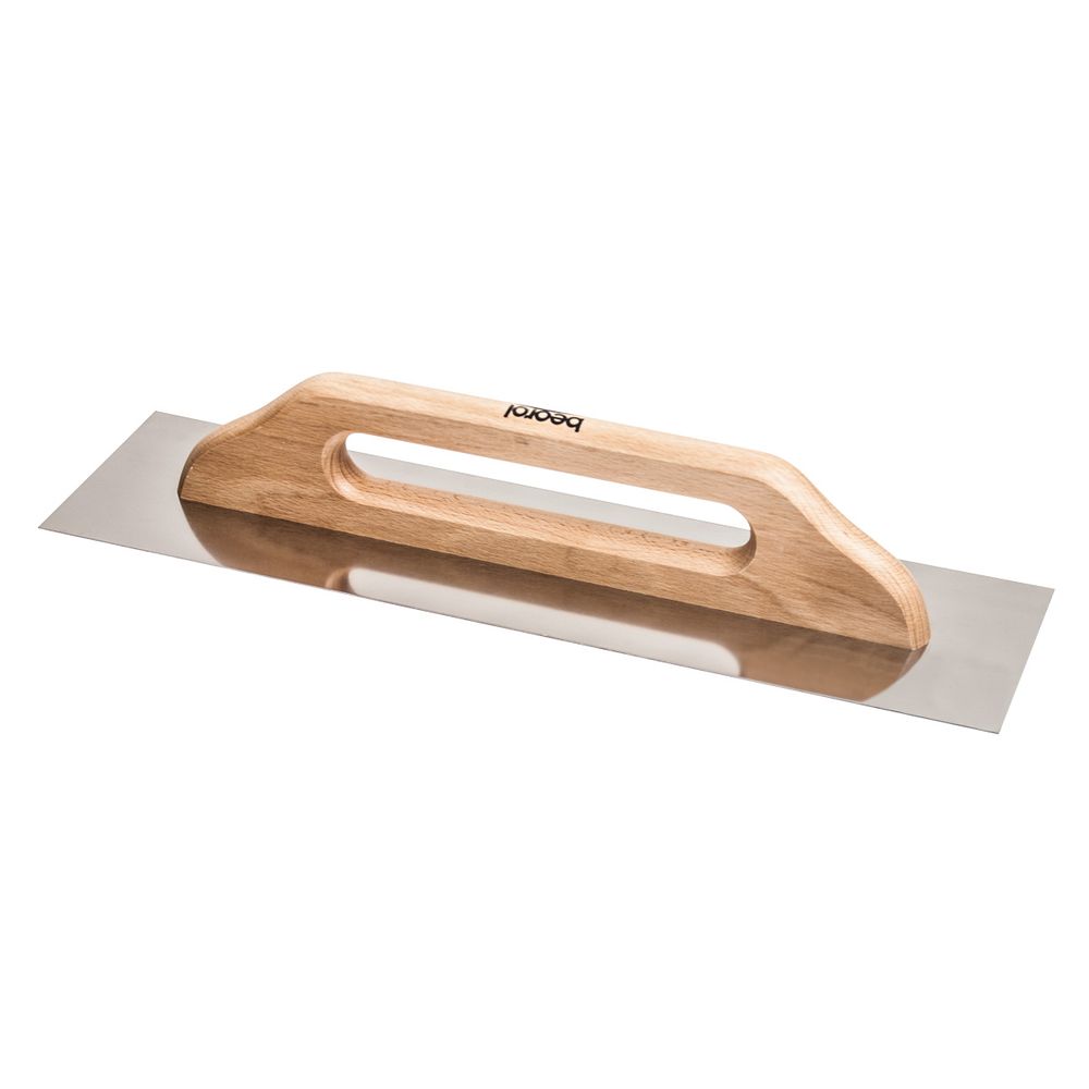 Beorol Gleterica Inox, drvena drška, 480x130mm slika 3
