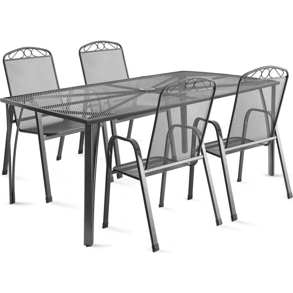 Gardino Metalni stol 150x90x73 cm ACAPULCO slika 4