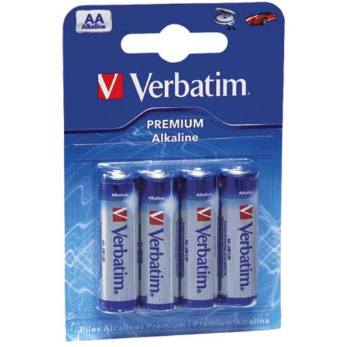 Baterija Verbatim alkalna Premium AA 4/1 LR-06 Verbatim 49921 slika 1