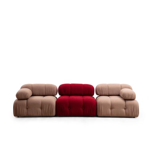 Atelier Del Sofa Sofa, Crvena, Bubble O1 - Red slika 13