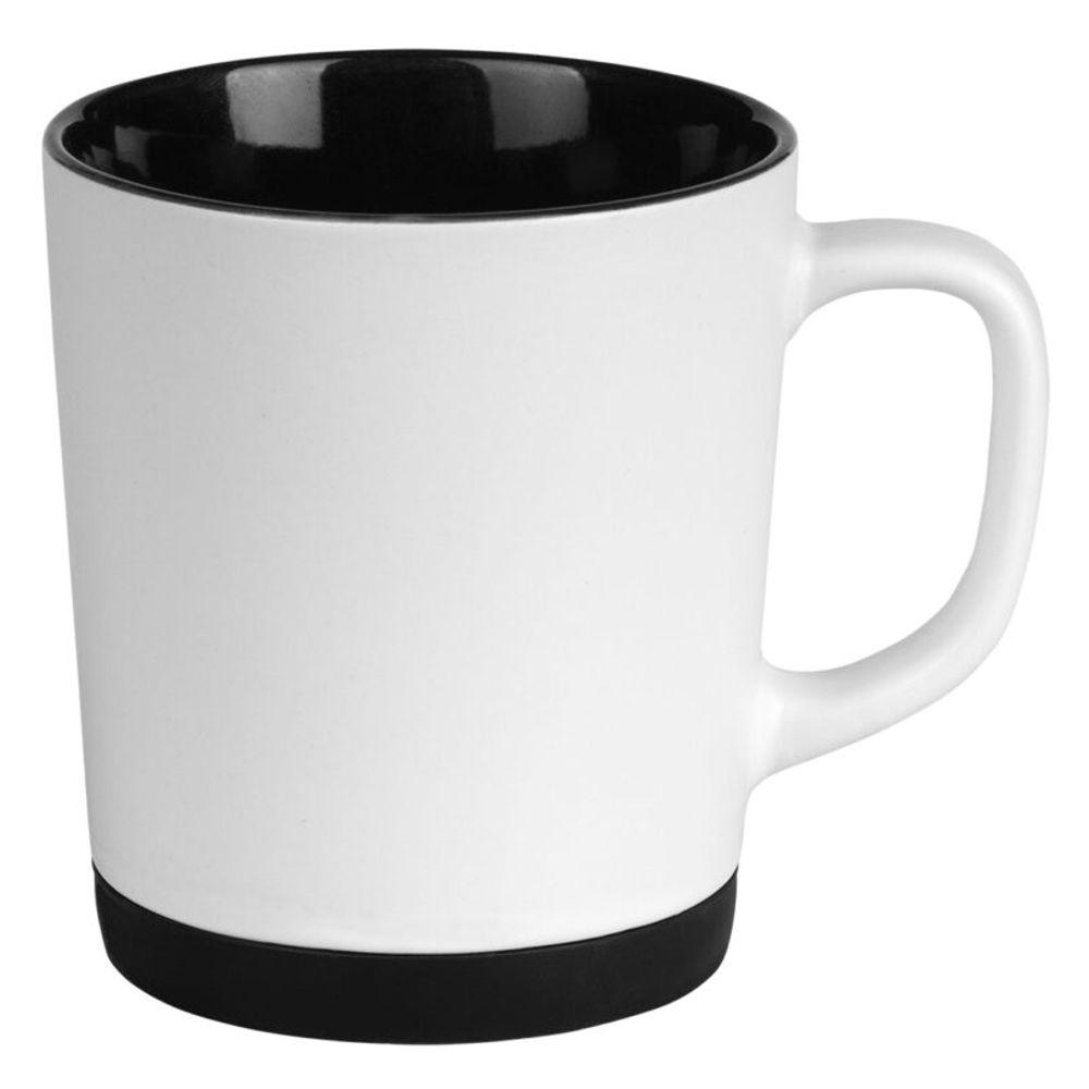 MINT,keramička šolja 300ml,crna slika 1