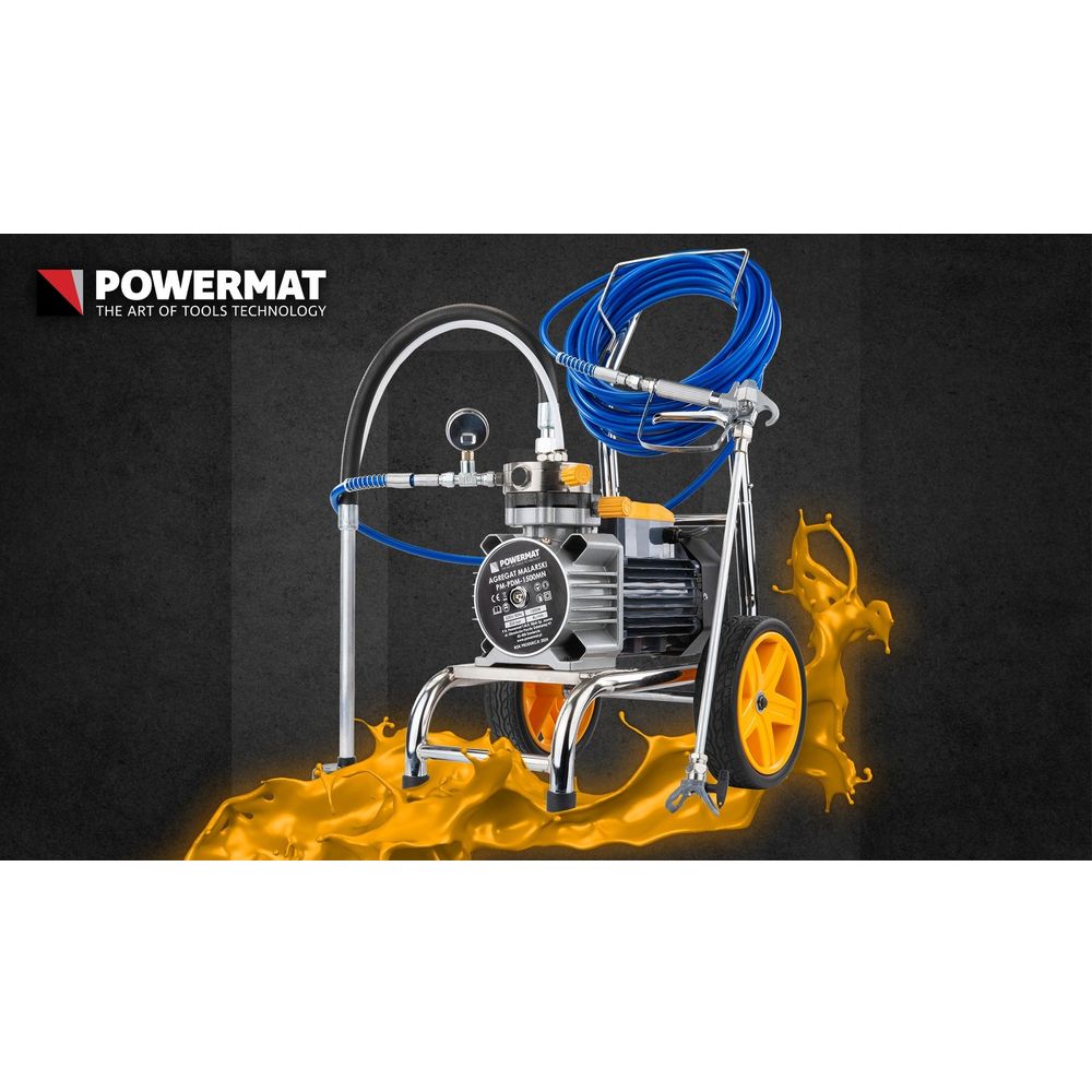 Powermat hidrodinamički agregat za bojanje 1500 W PM-PDM-1500MN slika 3