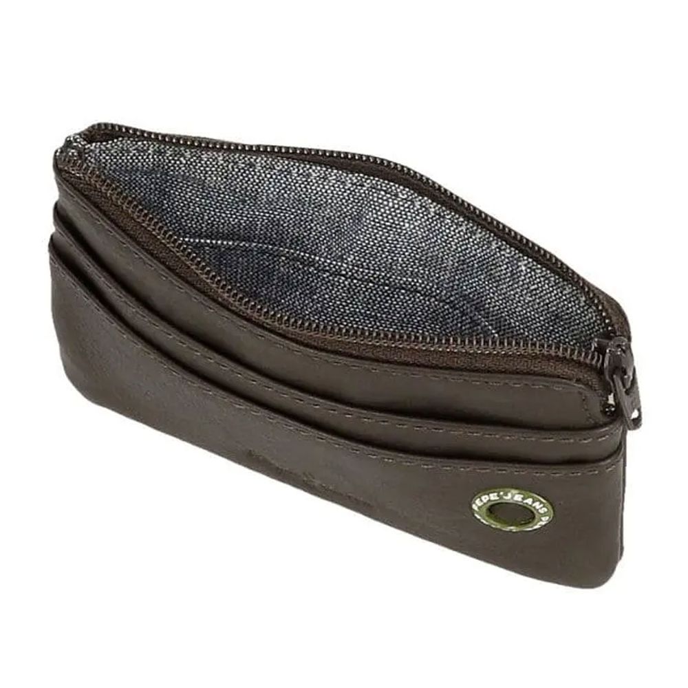 Pepe Jeans kožni novčanik 11 cm Badge 7370332, braon slika 3