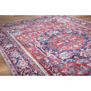 Višebojni Tepih Blues Chenille - Claret Red AL 352 (230 x 330 cm)