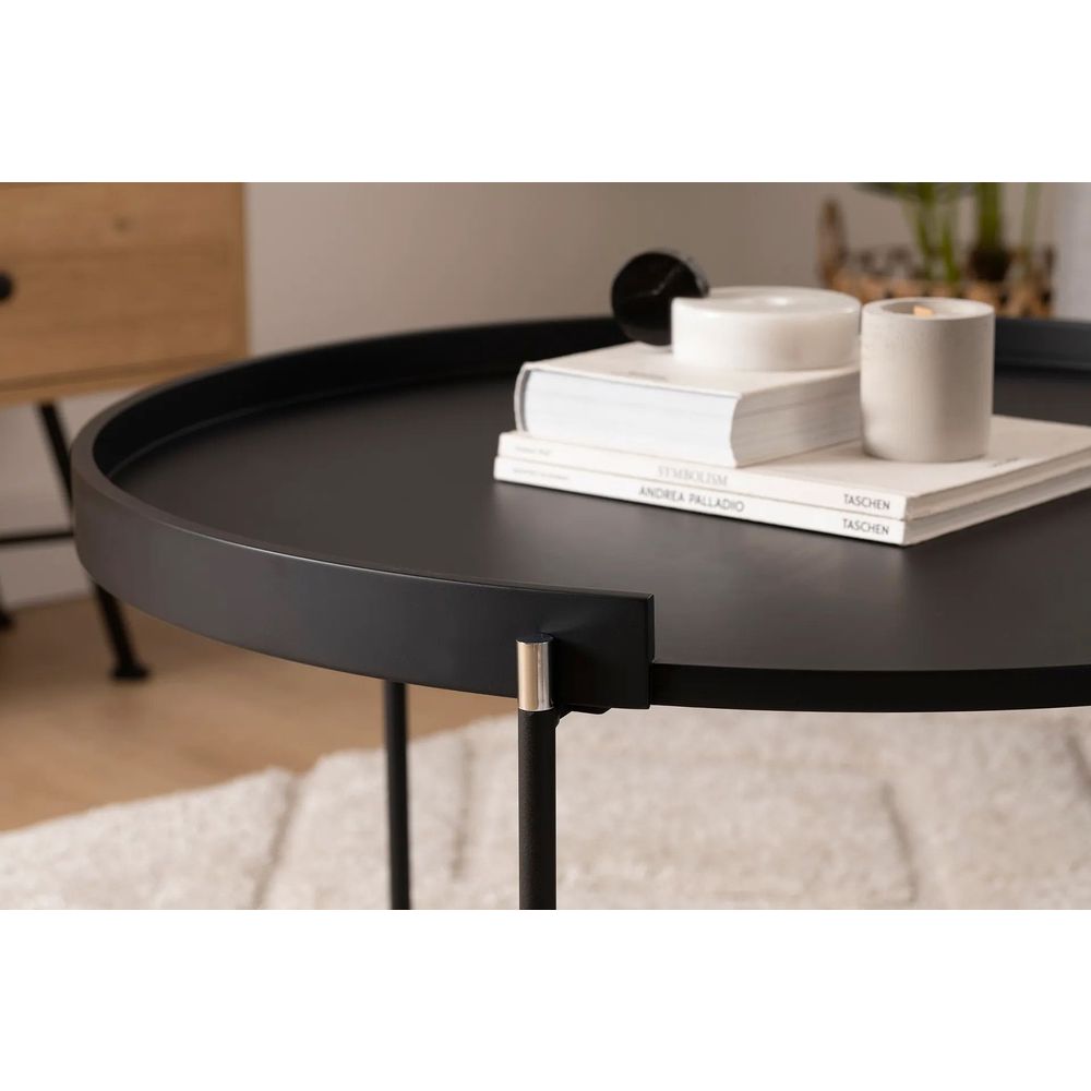 Nesting table Mandy - Set od 2 komada u antracit boji slika 5