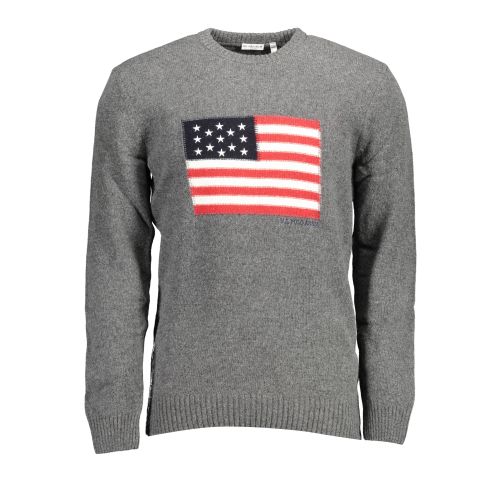 US GRAY MAN POLO SWEATER slika 1