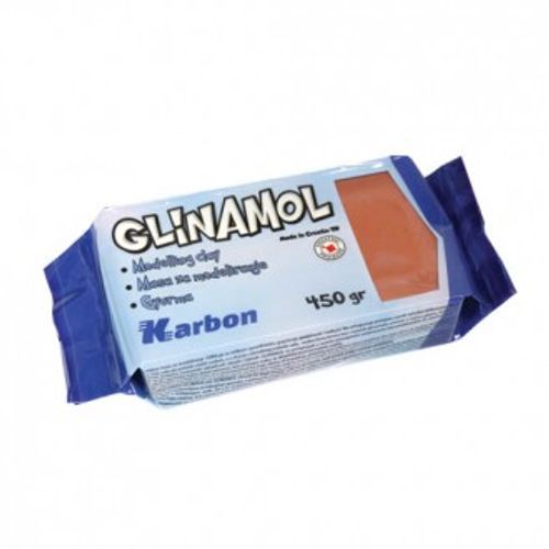 Glinamol terakota 450 gr. Karbon slika 1