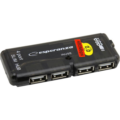 Esperanza USB2.0 razdjeljnik,  HUB, 4 porta - EA112 slika 1