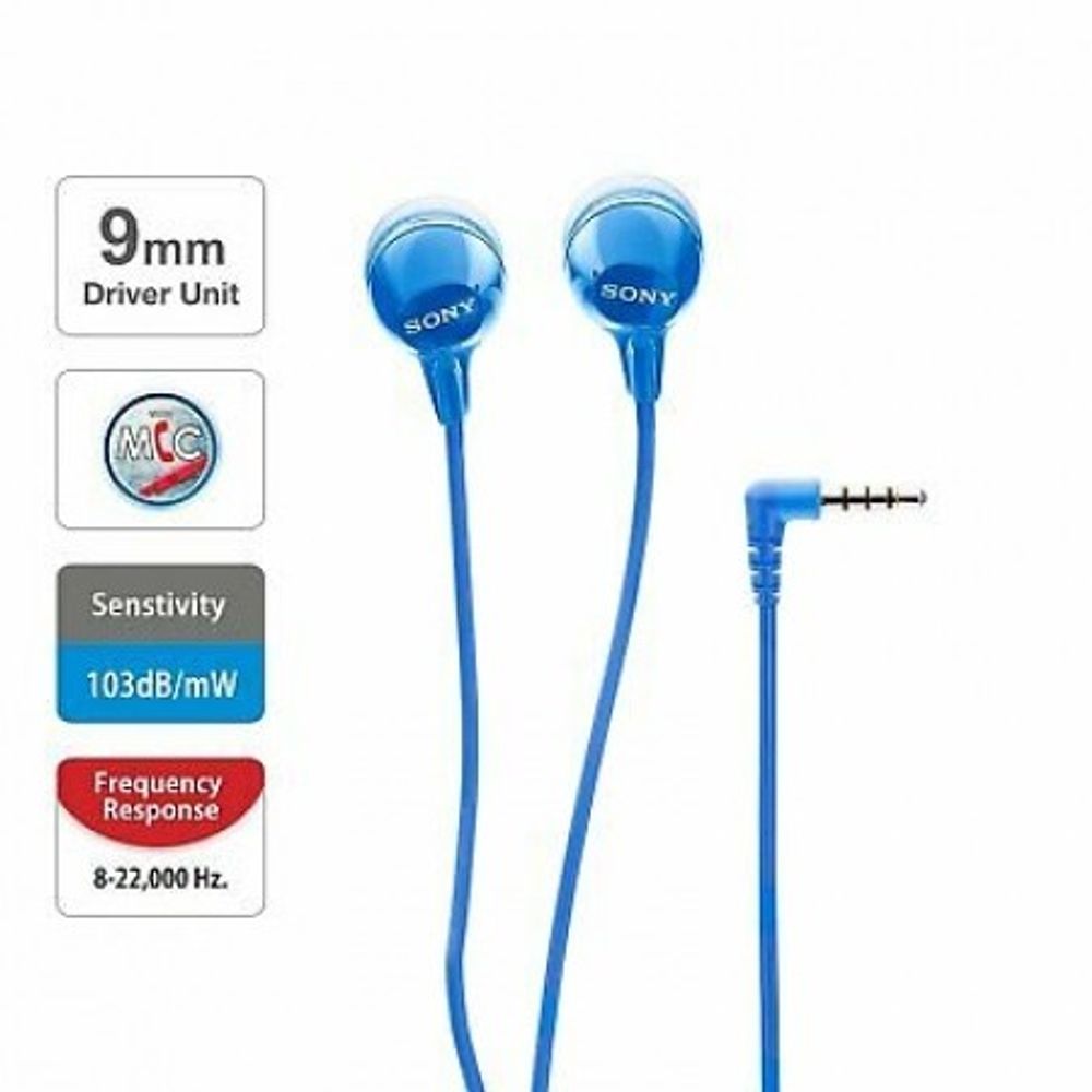 Sony Slušalice EX-15, Blue slika 3