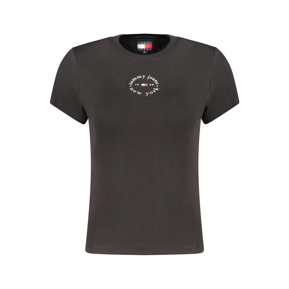 Tommy Hilfiger ženska majica kratkih rukava crna slika 1