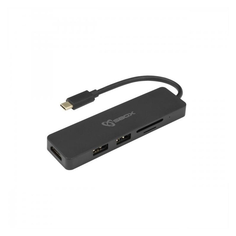 SBOX Adapter USB TYPE C-HDMI/USB-3.0/SD/TF 5u1 slika 1