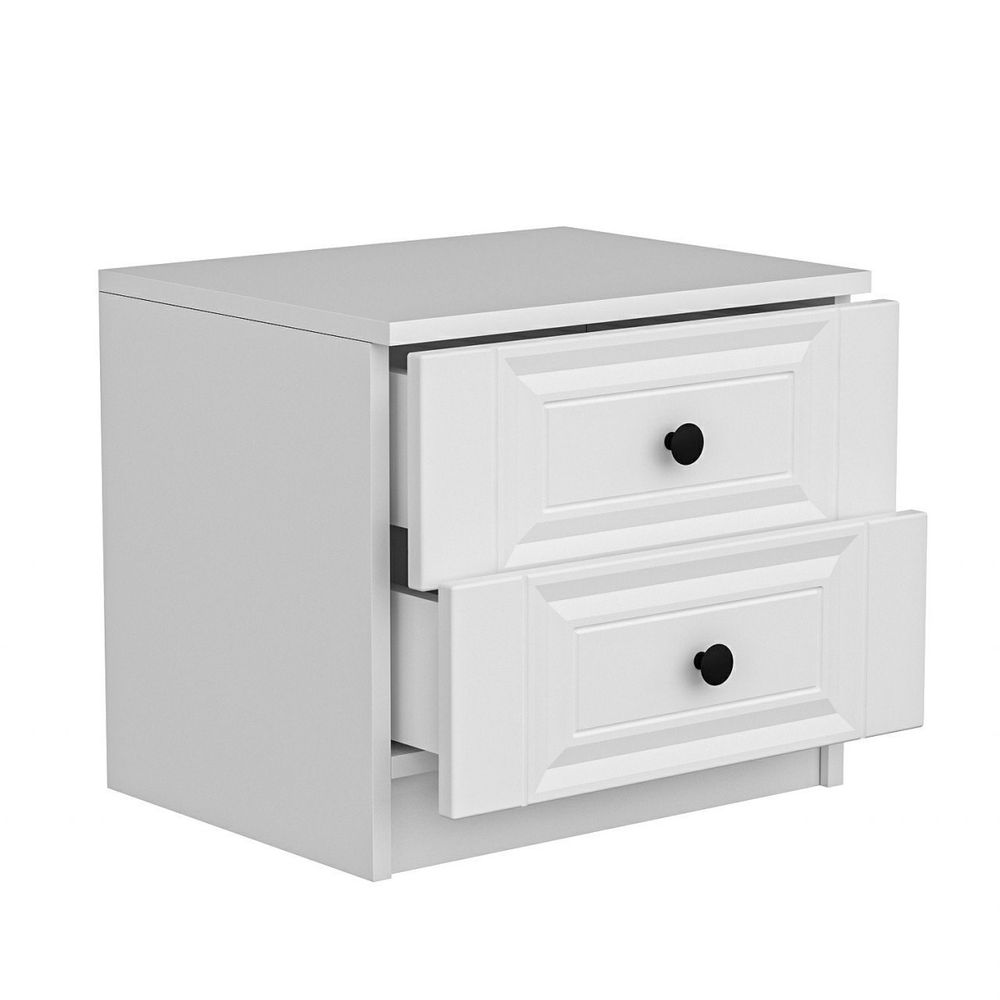 Noćni ormarić Kale - 4923 White slika 6