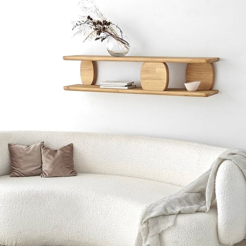 Modena - Oak Oak Wall Shelf slika 4