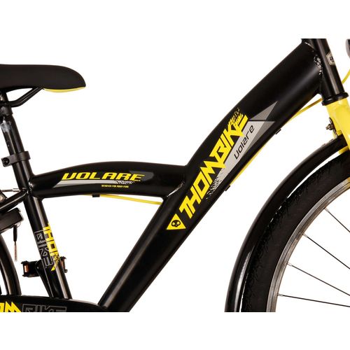 Volare Thombike 26" dječji bicikl s dvije ručne kočnice crno-žuti slika 7