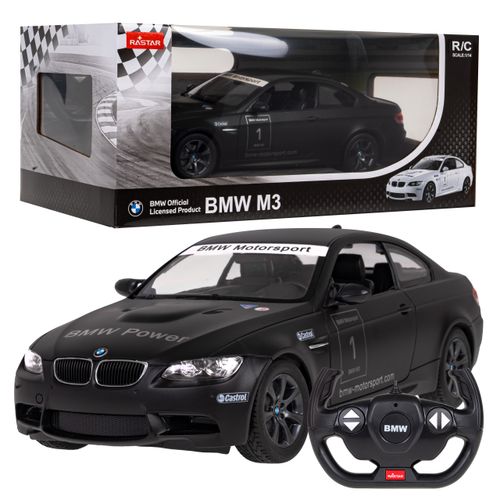 Licencirani auto na daljinsko upravljanje BMW M3 1:14 RASTAR - crni slika 7