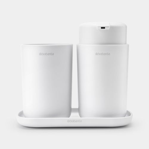 Brabantia ReNew set kupaonskih dodataka, bijeli slika 1