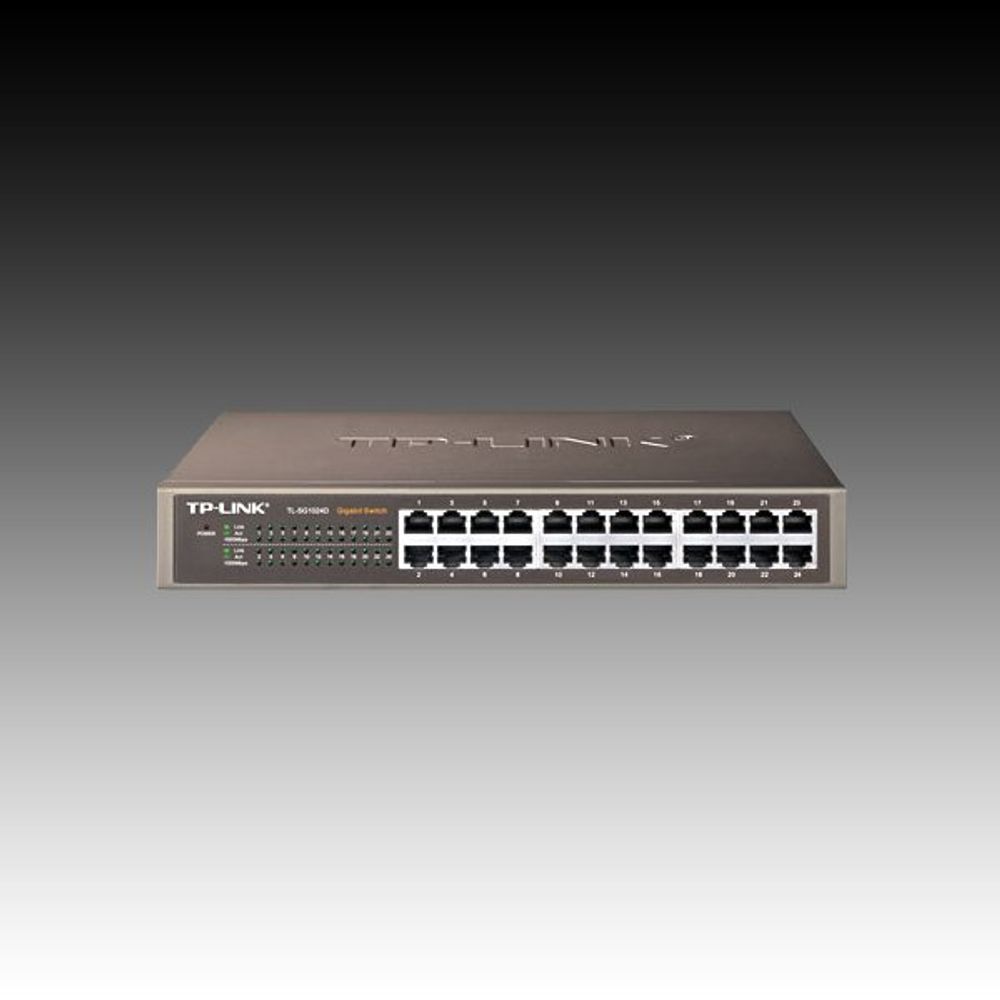 Switch TP-Link TL-SG1024D 24-port Gigabit Desktop/Rachmount Switch slika 4