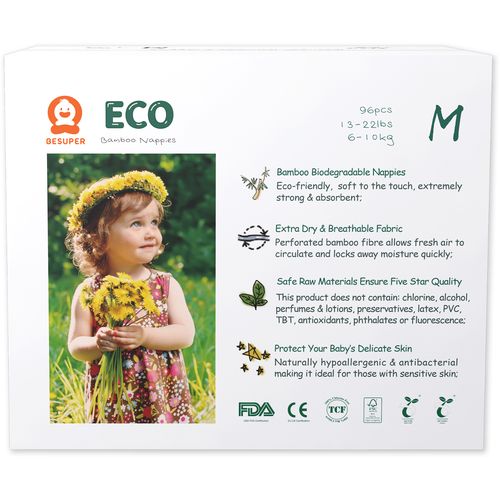 BeSuper ECO Bamboo Pelene  slika 10