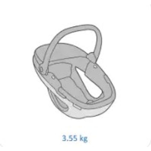 Maxi-Cosi autosjedalica Coral 360, Grupa 0+ (0-13 kg) - Essential Grey slika 29