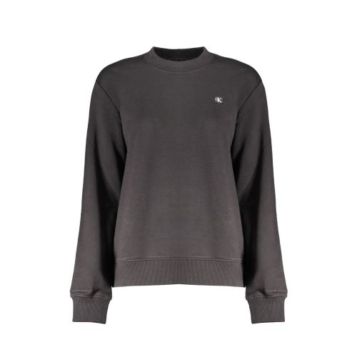 CALVIN KLEIN ŽENSKA ZIPLESS SWEATSHIRT CRNA slika 1