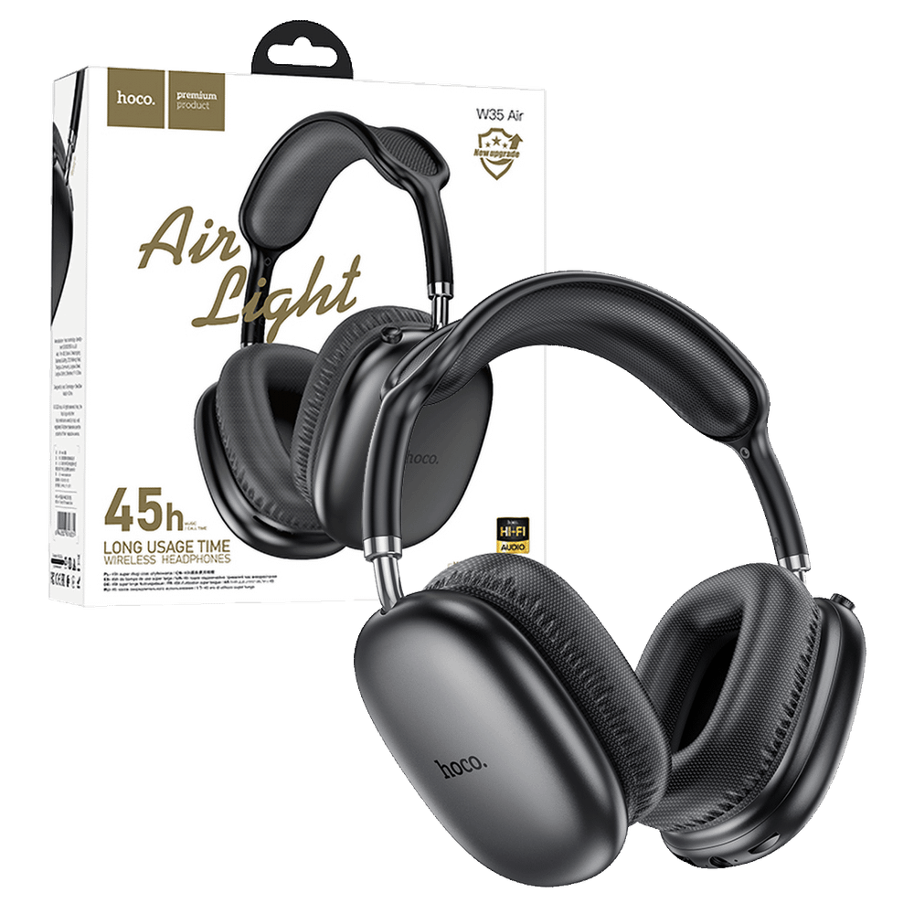 hoco. Slušalice bežične, Bluetooth, crna - W35 Air Triumph Black slika 1