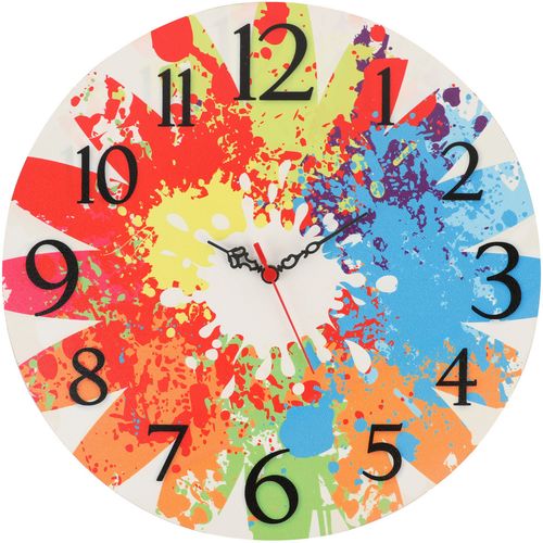 Ms-05 Multicolor Decorative MDF Clock slika 2