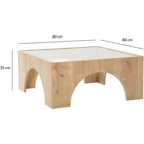 Seine - Oak, Transparent Oak
Transparent Coffee Table slika 6