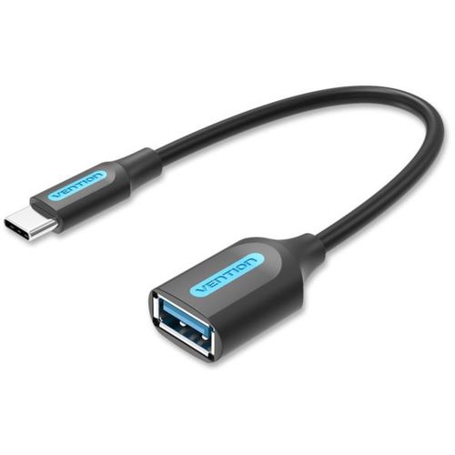 Vention USB 3.1(Gen 1) C Male to A Female OTG Cable 0.15M Black slika 1