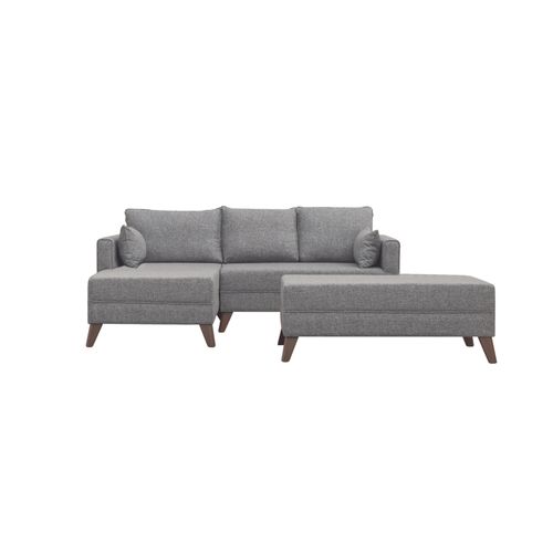 Atelier Del Sofa Bella Corner Sofa Left 2 Grey Corner Sofa-Bed slika 8