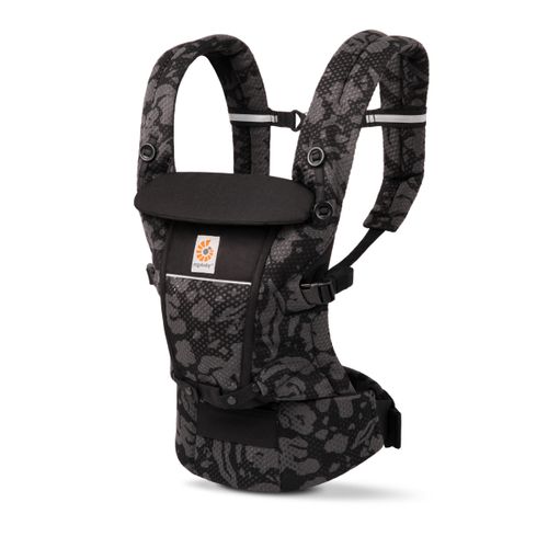 Ergobaby Adapt Soft Flex Mesh nosiljka, Onyx Blooms slika 5