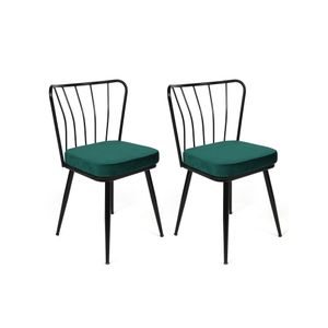 Yıldız-951 V2 Zeleni Crni Set Stolica (2 Komada)