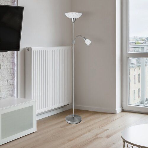 Rabalux Harmony lux Podna lampa sa čitačem E27 100W+E14 40W slika 3