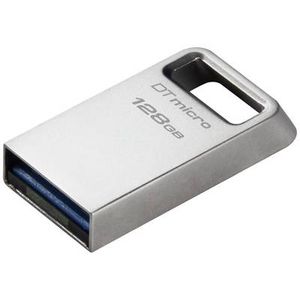 Kingston DTMC3G2/128GB 128GB USB Flash Drive, USB 3.2 Gen.1, DataTraveler Micro, Read up to 200MB/s