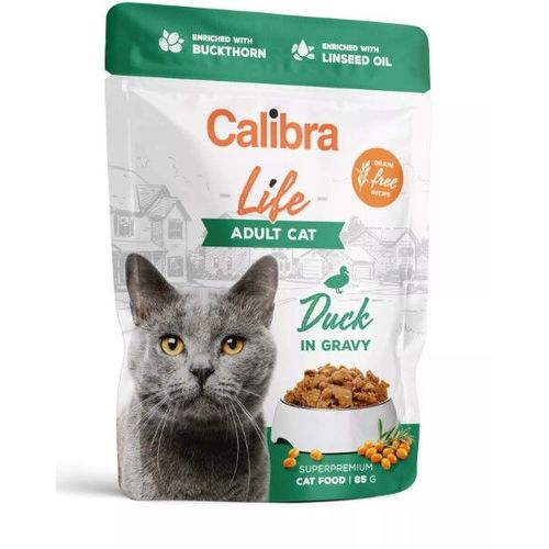 Calibra Cat Life Kesica Adult Pačetina 85g slika 1