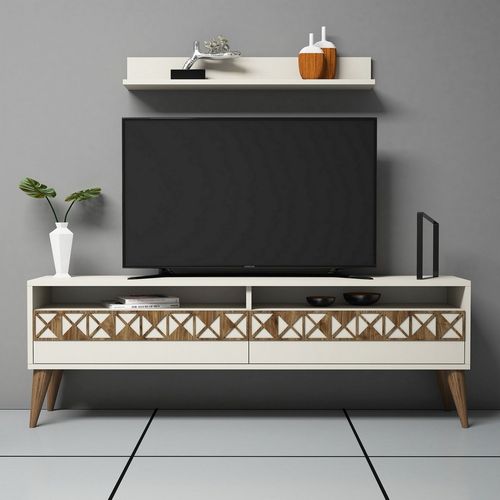 Line - Cream Cream TV Unit slika 2