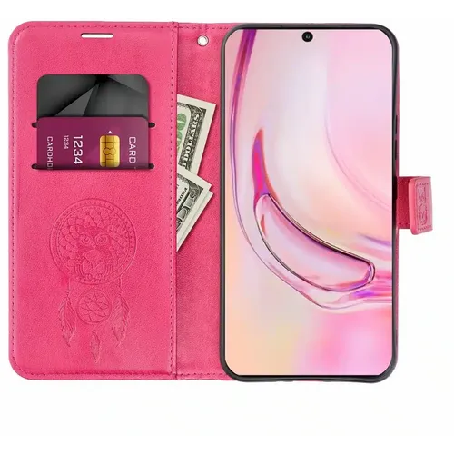 MEZZO Book case preklopna torbica za XIAOMI Redmi Note 12S dream catcher magenta slika 3