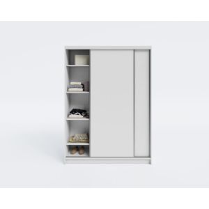 Ormar DENVER 160 sa kliznim vratima 218x160x60cm, Bijeli