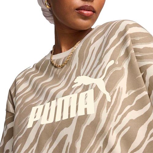 Puma Duks Puma Ess+ Animal Aop Crew Fl Za Žene slika 3