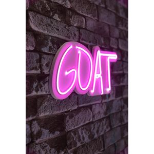 Wallity Ukrasna plastična LED rasvjeta, GOAT - Pink