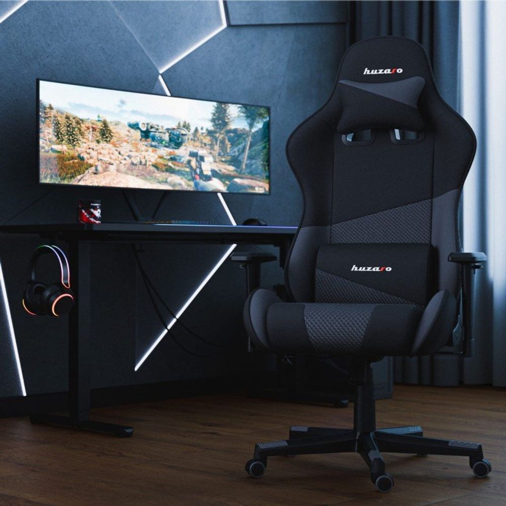Force 6.2 siva mrežasta igraća stolica slika 4