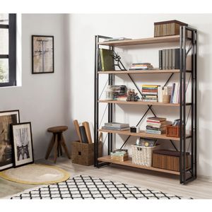 Hanah Home Cosmo Fix Atlantic Pine
Black Bookshelf
